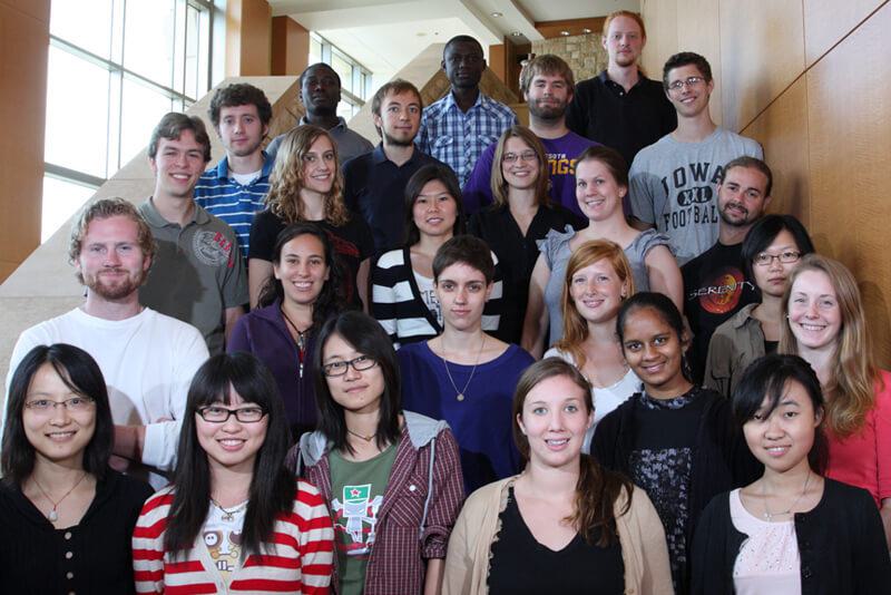 Group photo of Summer Scholar class of 2011