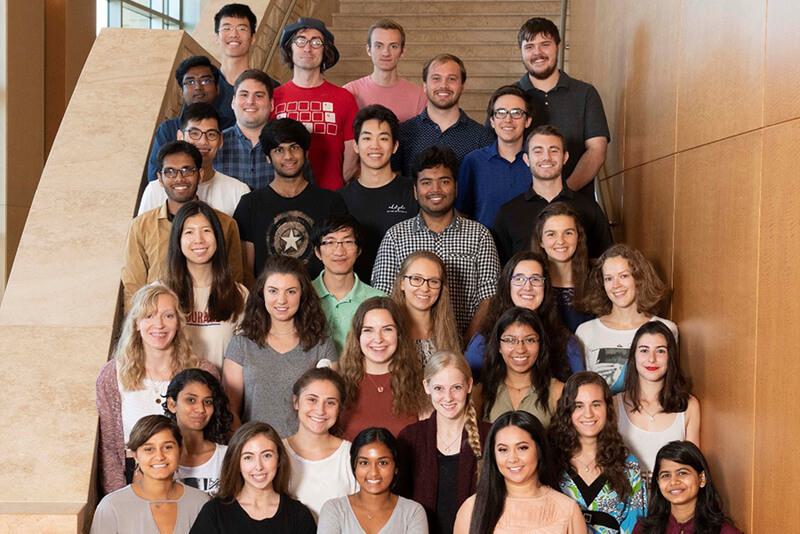 Group photo of Summer Scholar class of 2019