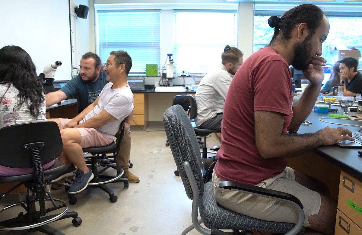 Student Lab Transforms A lab with a view | Stowers Institute for Medical Research